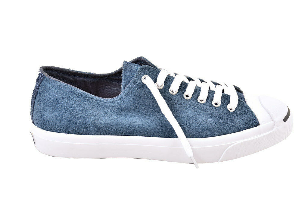 Converse Unisex Jack Purcell Oxford Suede Navy Trainers