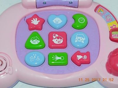 vtech baby laptop pink