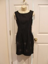 Nwt J EAN Ology Newport News 100% Cotton Denim Sleeveles Sheath Dress Size 6 - $22.27