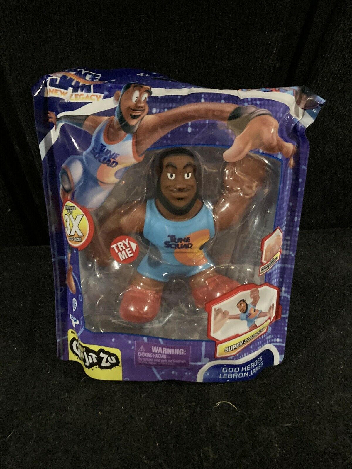 space jam a new legacy goo jit zu stretchy hero lebron james figure