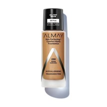 Almay Skin Perfecting Comfort Matte Liquid Foundation 230 Warm Caramel 1... - $29.69