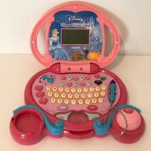 VTech Disney Princess Cinderella Educational Laptop Numbers Letters Game... - $19.99