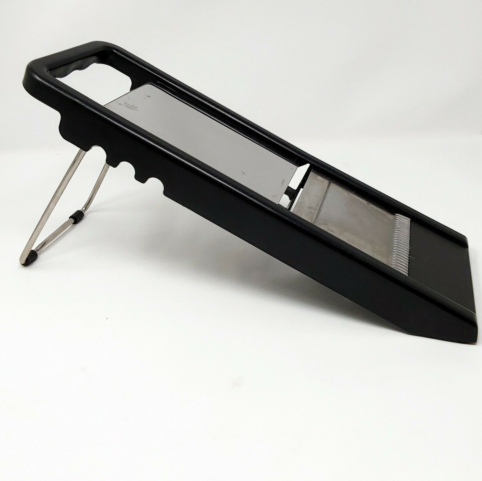 Oneida Polished Black Mandolin Interchangable Slicer Stainless Steel