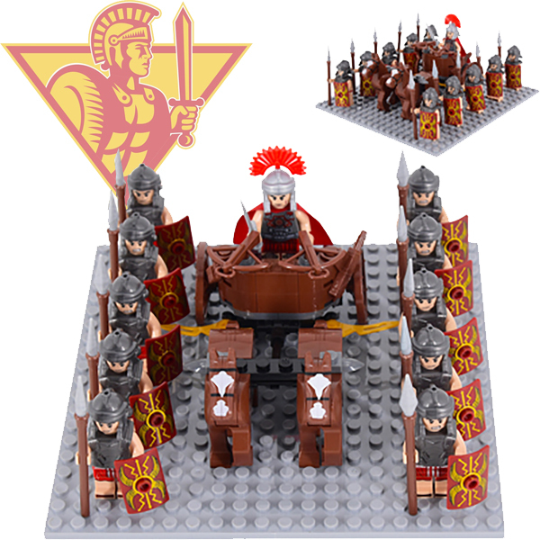 Gladiatus Rome Spartans Commander Centurion Legion Medieval Army Minifigures Toy