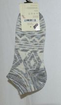 Simply Noelle Ankle Socks Grays Light Blues Cream Colors One Size Fits Most image 4