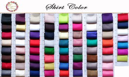 Women High Waist Pleated Party Skirt Plus Size Maxi Formal Skirts- Fuchsia image 6