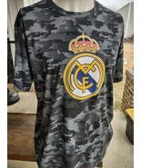 NWT men&#39;s officially licensed Real Madrid soccer short sleeve shirt size... - $19.77