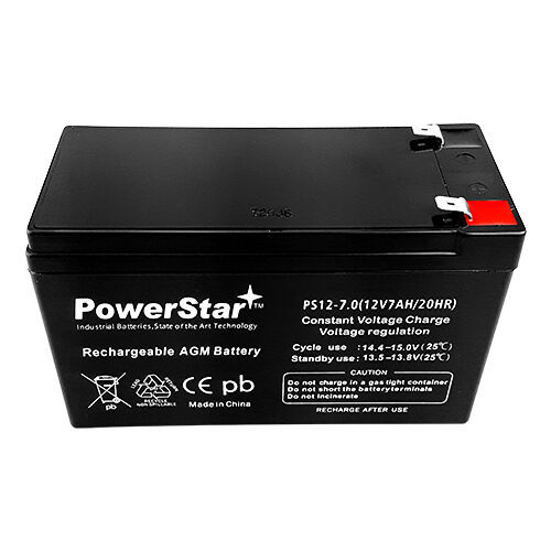 2 12V 7.2Ah F2 Fresh Stock Compatible Battery Set for Minuteman PX 10//.7r UPS by UPSBatteryCenter