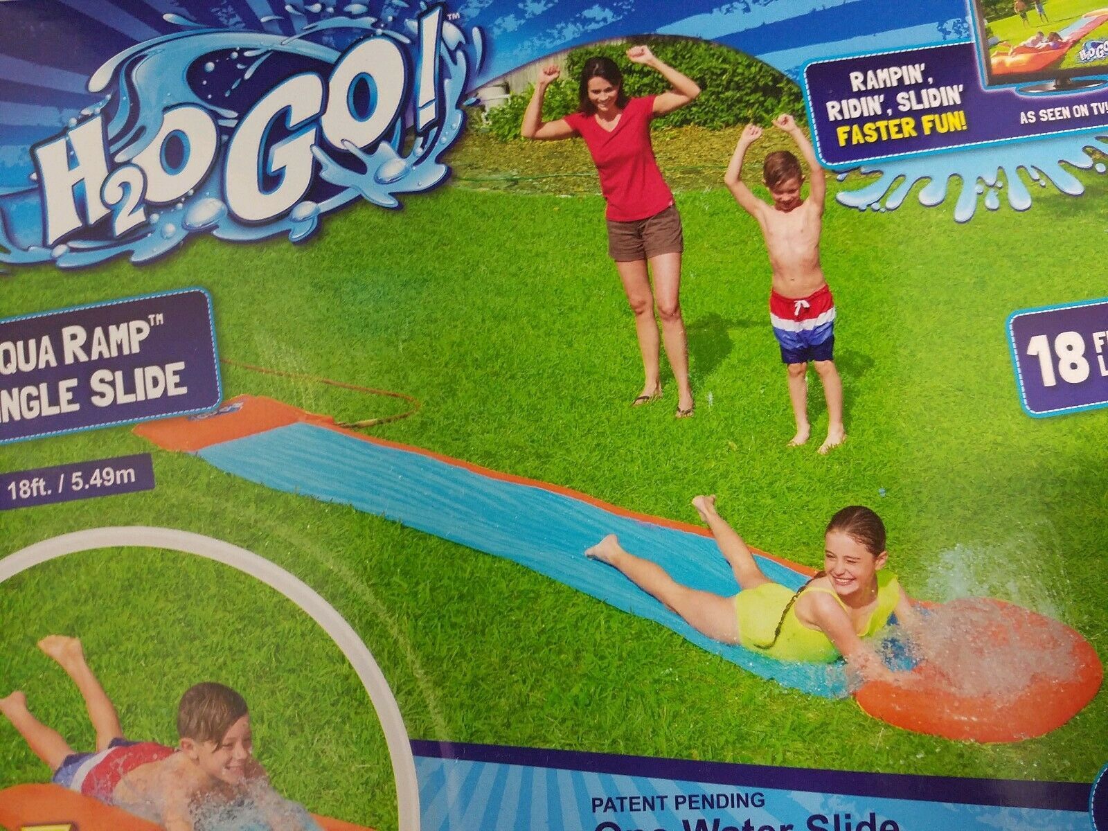 h2ogo slip and slide