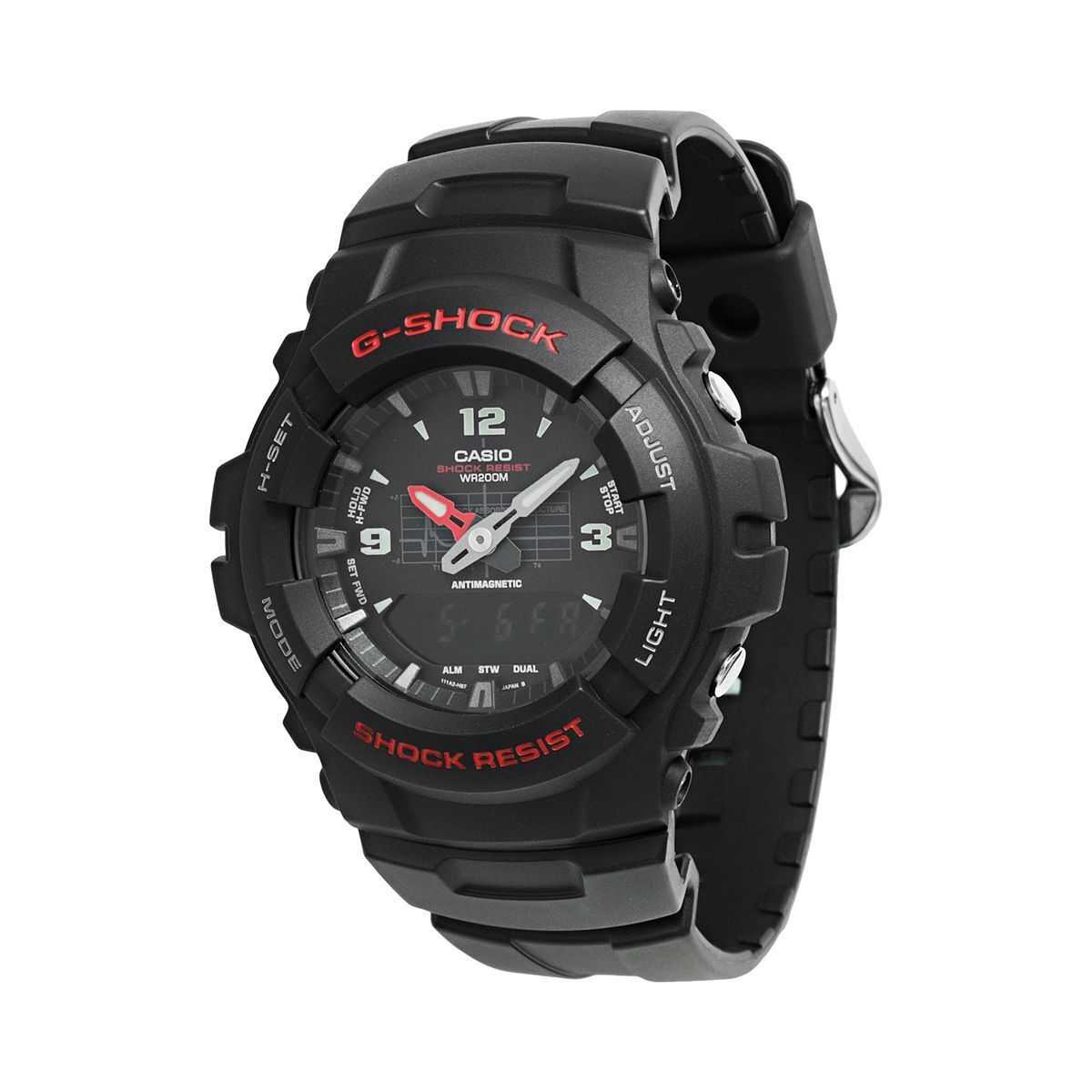 Casio G-Shock G100-1BV Analog & Digital Chronograph Men's Watch ...