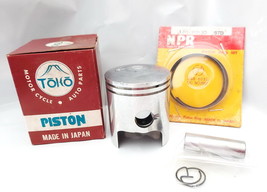 Suzuki 1978-1983 GP100 GP100U GP100E Piston &amp; Ring &amp; Pin Kit STD New JP - $38.39