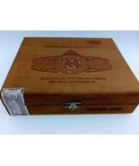 Maria Mancini Robusto Larga Wooden Cigar Box Empty Used Original and Gen... - $29.70