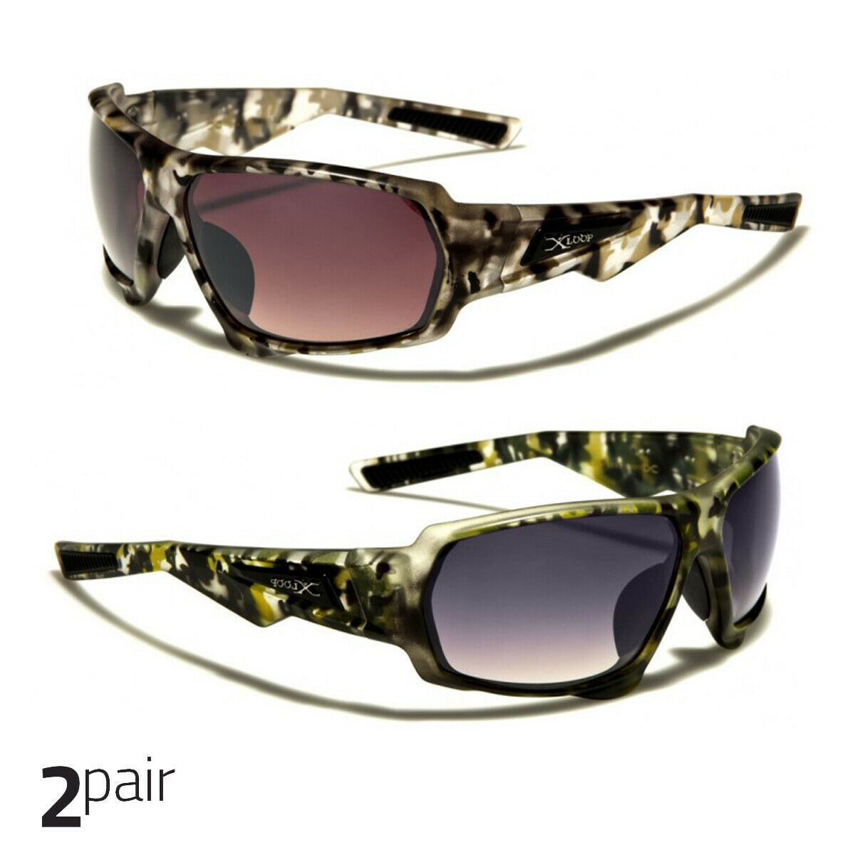 Camouflage Sports Hunting Outdoors Sunglasses Duck Dynasty Brown Camo