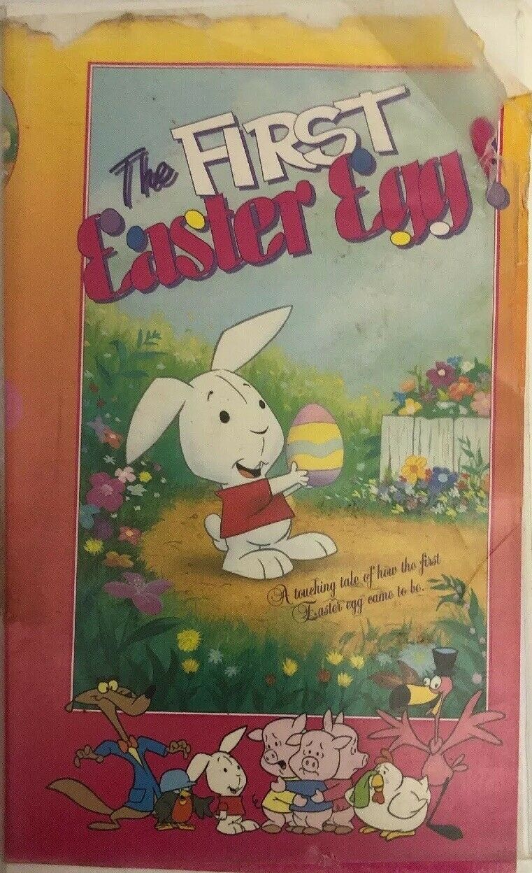 RARE VINTAGE The First Easter Egg(VHS,1997,Clam Shell)TESTED-RARE ...