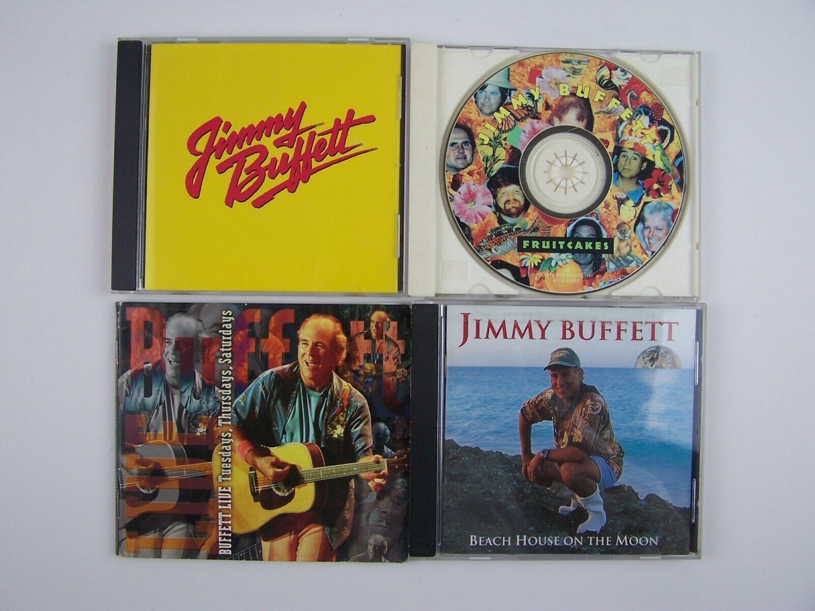 Jimmy Buffett 4xCD Lot 3 CDs