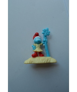 McDonald&#39;s 2017 Smurfette Peyo Smurf Flower Toy Figure about 2&quot; - $6.00