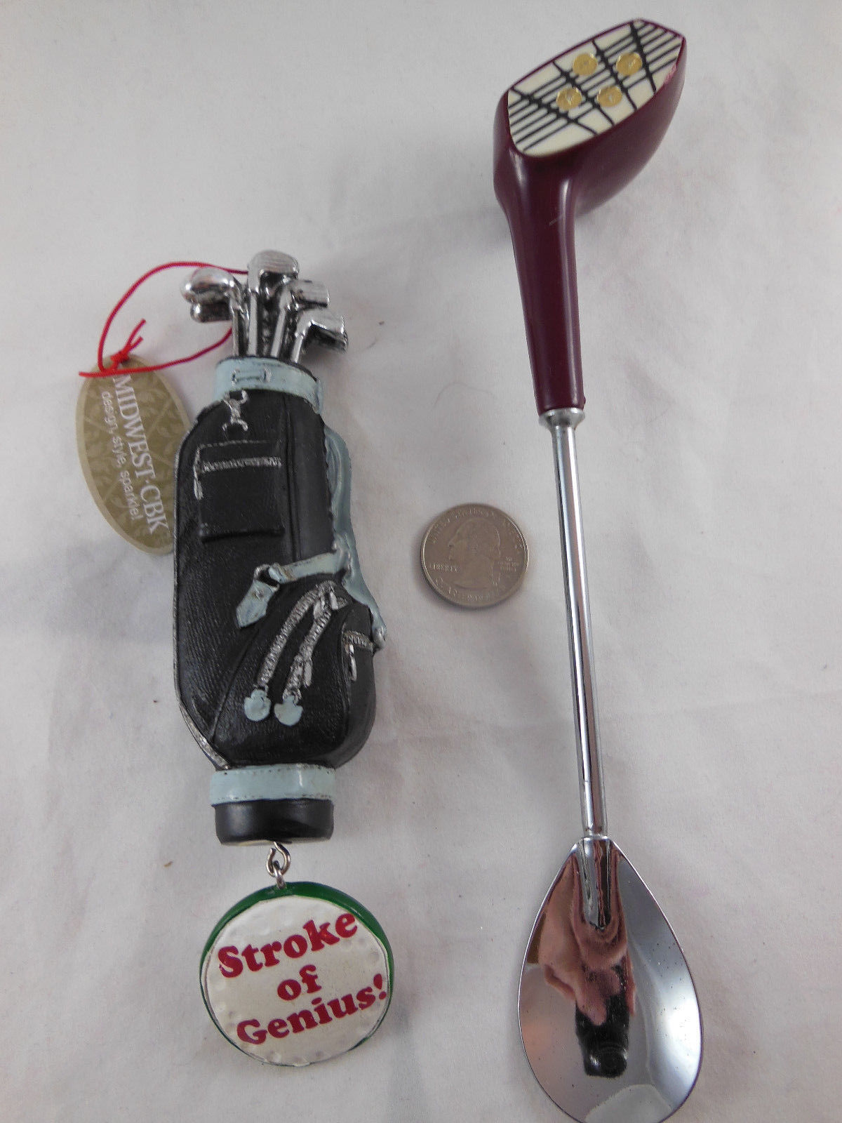 Midwest of Cannon Falls Golf Club Bag Christmas Tree Ornament Resin