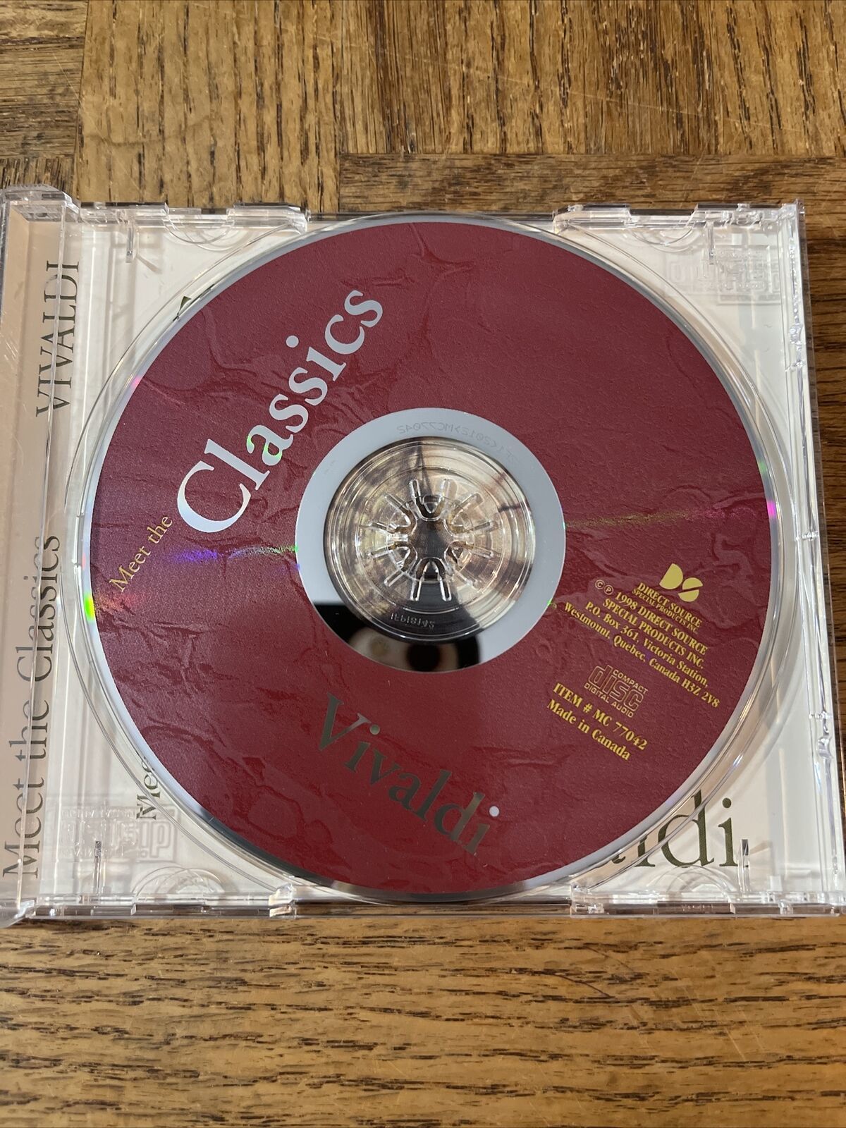 Meet The Classics Vivaldi CD - CDs