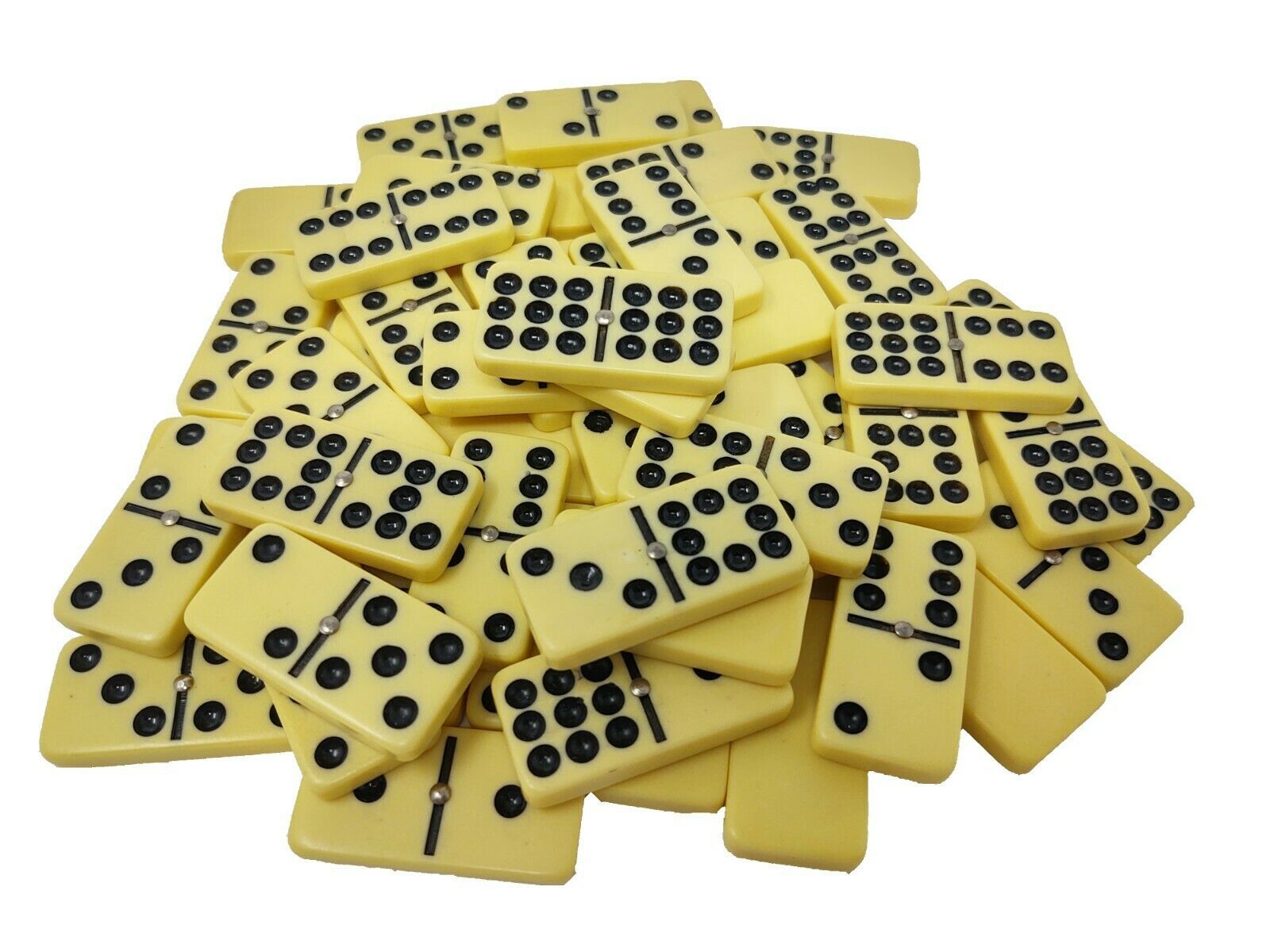 Double 9 Domino with Spinners 55 Tiles / Dominoes Contemporary