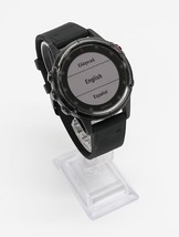 Garmin Fenix 5 Plus Sapphire Crystal Smartwatch - Black READ image 2