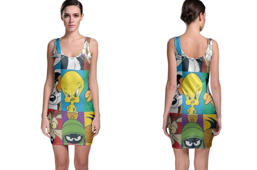 Looney Tunes characters Bodycon Dress