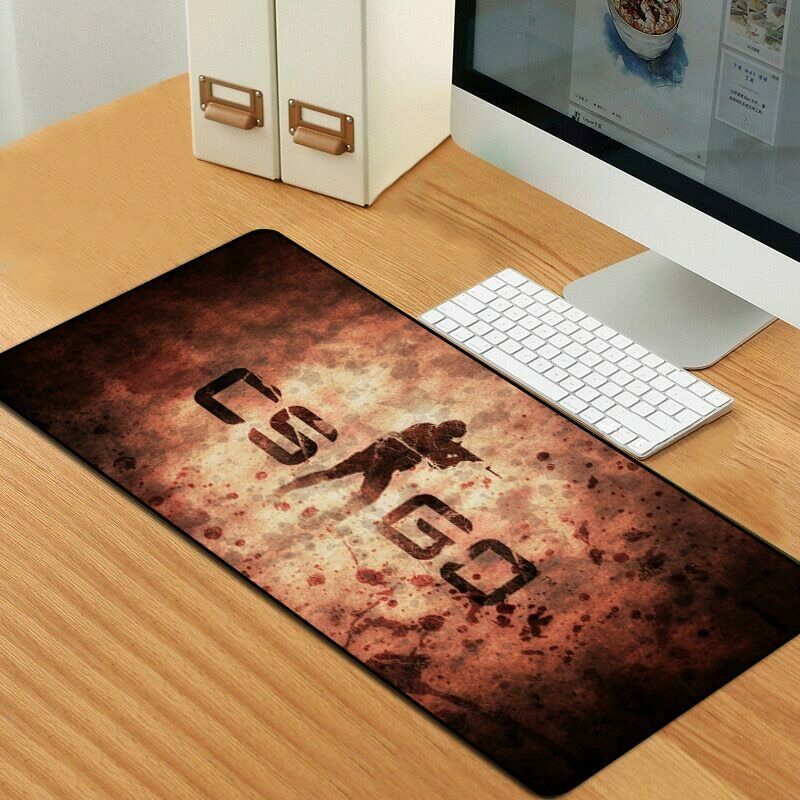 CSGO Gaming Mouse Pad 80x30cm XL Large Gamer CS GO Mat Hyperbeast Mousepad Mouse Pads, Mats