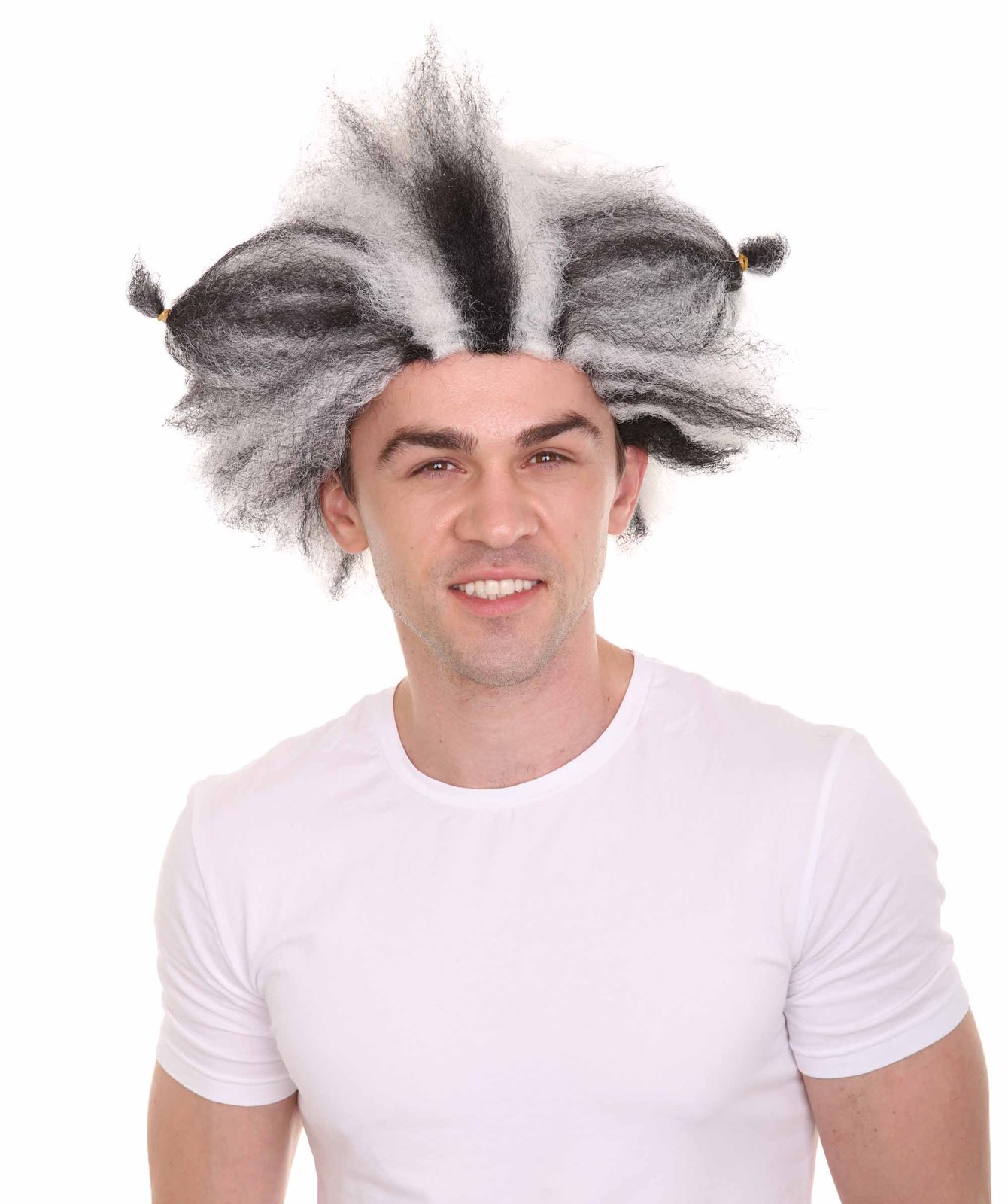 Musical Mens Wig | CATS Cosplay Two-toned Wig | Premium Breathable Capless Cap
