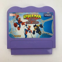 Spider-Man &amp; Friends Secret Mission Vtech V.Smile Game Cartridge - $5.93