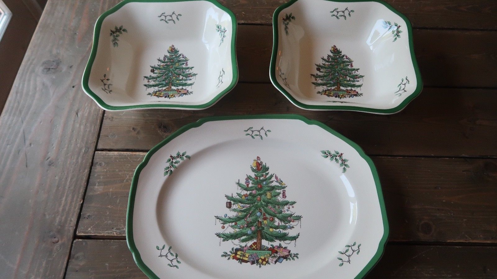 spode christmas butter dish