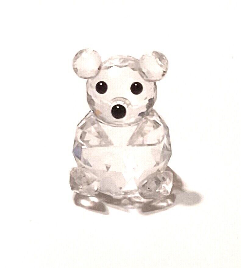 Swarovski Crystal Silver Cute Teddy Bear 1.25" - $24.75