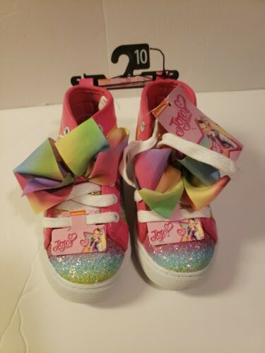 jojo siwa rainbow high top shoes