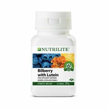 Amway Nutrilite Bilberry with Lutein For Good eyesight brain function 60 tabs - $47.99