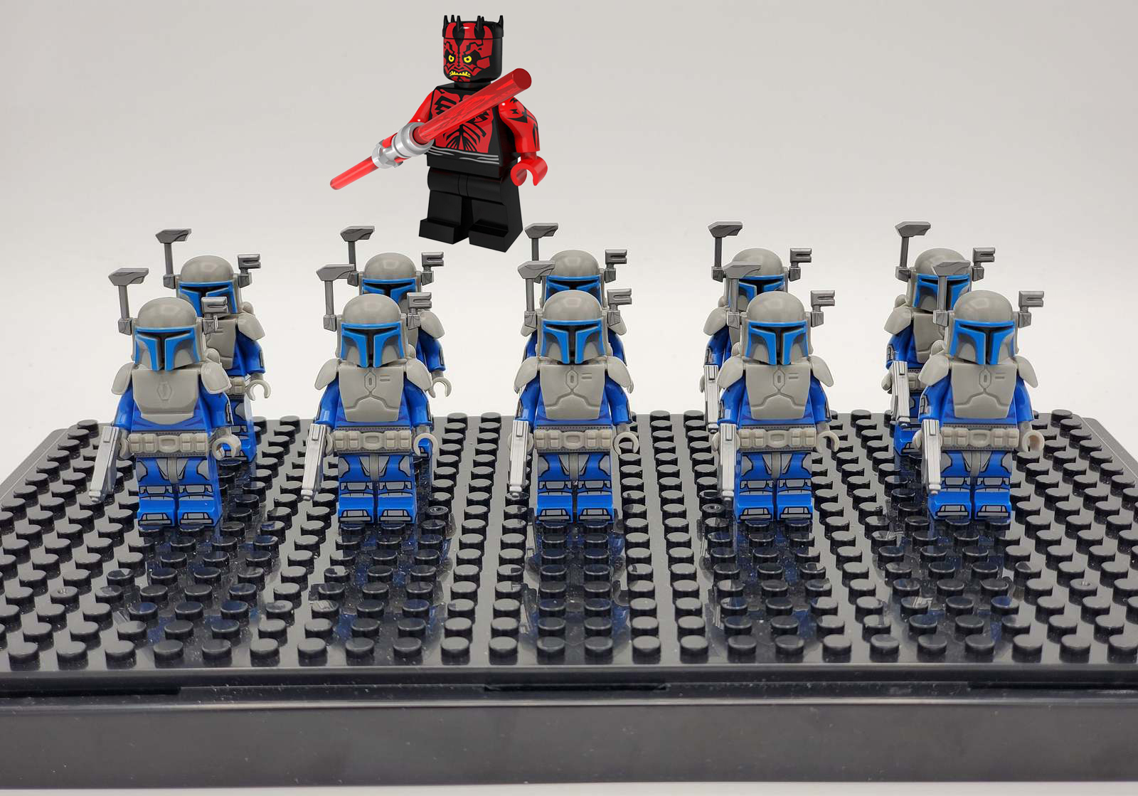 Star Wars Darth Maul & Mandalorian Death Watch Army 11 Custom Minifigures Lot