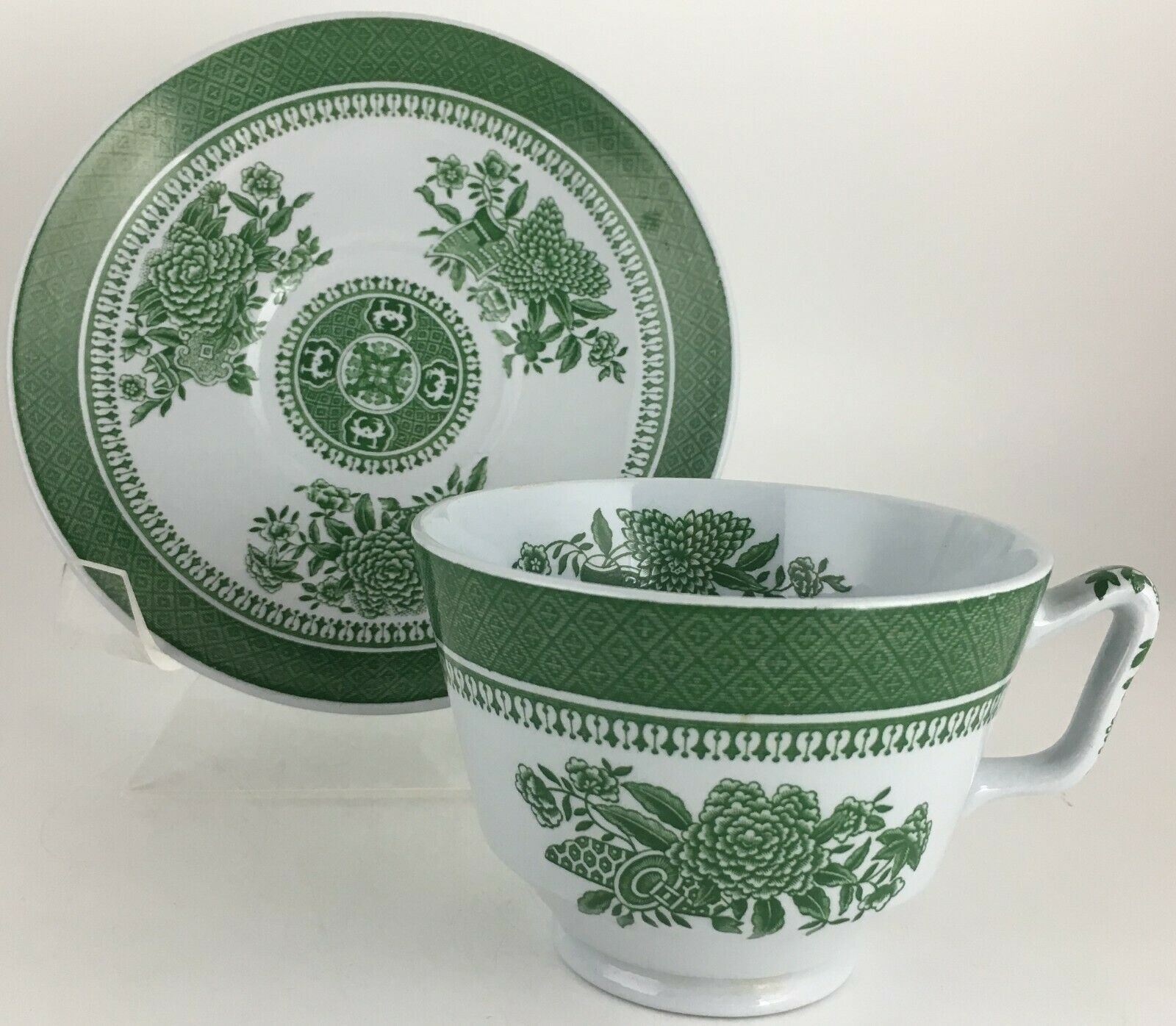Primary image for Spode Fitzhugh Green Cup & saucer