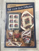 CABINS- The Little Quilt Collection Quilt Patterns by Little Quilts Vint... - $9.49