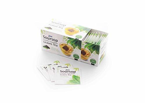 Jans 100% All Natural Soursop Graviola/Guanabana Leaves Tea Box (25 tea bags)