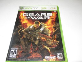 XBOX 360- GEARS OF WAR- W/CASE &amp; INSTRUCTIONS - VIDEO GAME- USED- W44 - $9.75
