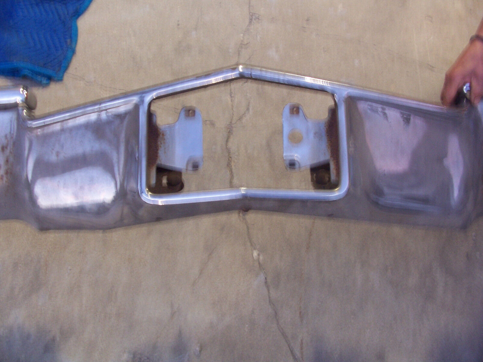 1970 Fleetwood Deville Front Bumper Oem Used Has Pitting Original Gm 