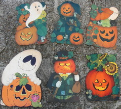 Halloween Decorations Kid Friendly Ghost Pumpkin Characters - $18.00