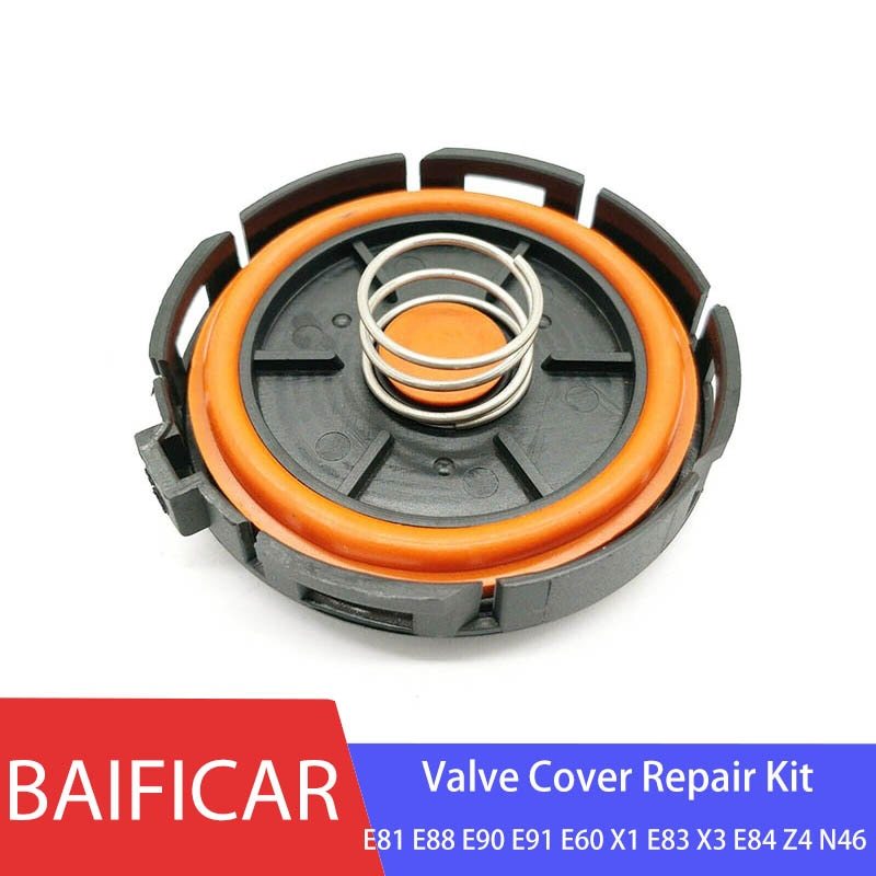 Baificar Cylinder Head PCV Valve Cover Repair Kit 11127555212 For N46N
