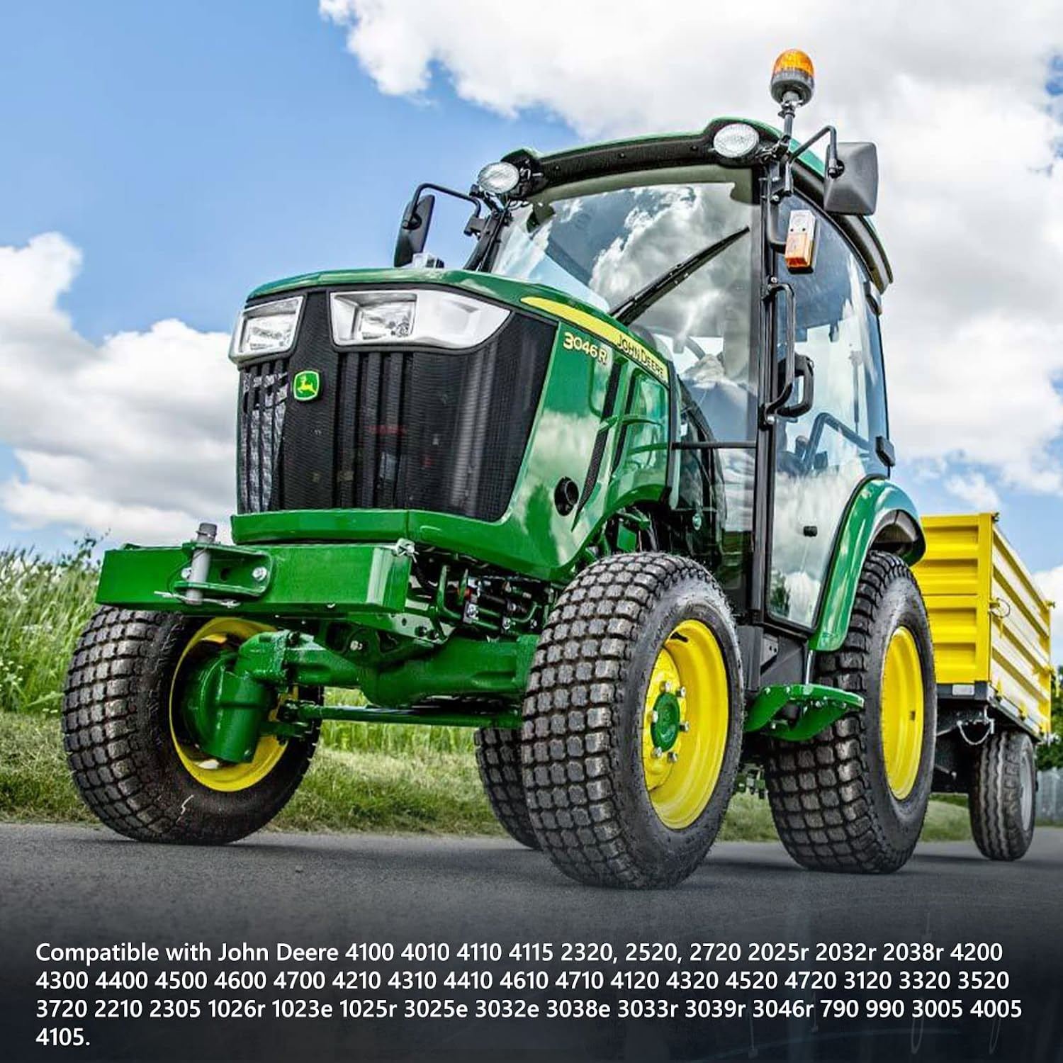 Compact Tractor Bucket Hooks Bolt On 2" Receiver for John Deere 1025r