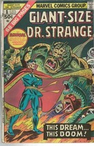 Giant Size Doctor Strange #1 ORIGINAL Vintage 1975 Marvel Comics image 1