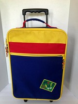 Concourse Children&#39;s &quot;My Stuff&quot; Rolling Suitcase Luggage Multi-Color Pre... - £28.76 GBP