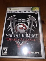 Mortal Kombat: Deadly Alliance Platinum Hits (Microsoft Xbox, 2003) - $9.89