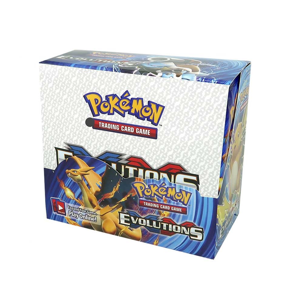 SEALED Pokemon Booster Box - Evolutions - Custom Made - 36 Booster ...