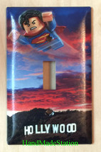 Lego Superman Hollywood Light Switch Power Outlet Wall Cover Plate home decor image 1