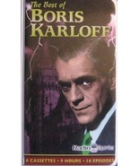Boris Karloff, The Best Of - 6X Audio Cassette Box Set - $36.80