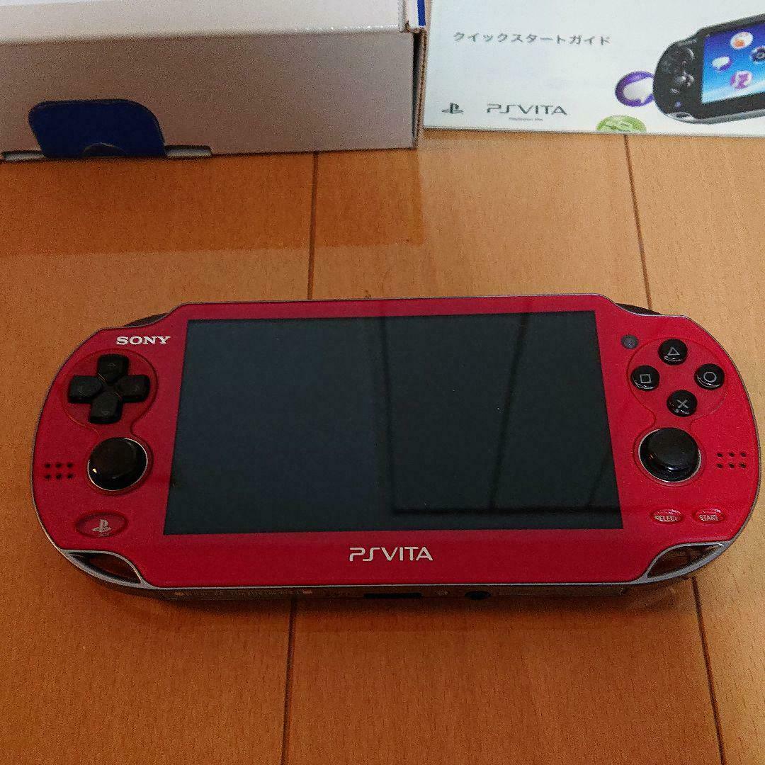 Sony PlayStation PS Vita Cosmic Red PCH1000 ZA03 Game Console Video