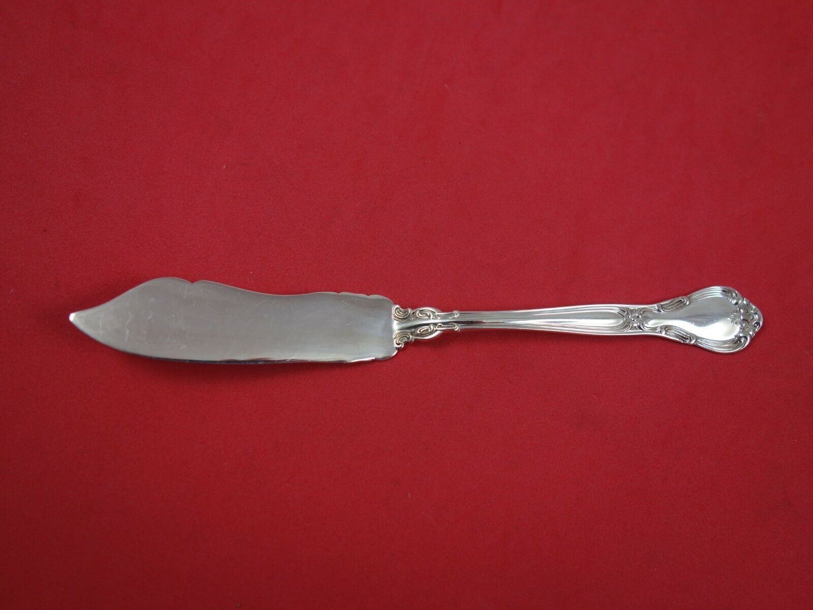 Old English Tipt By Gorham Sterling Silver Butter Spreader Flat Handle 5 3//4/"