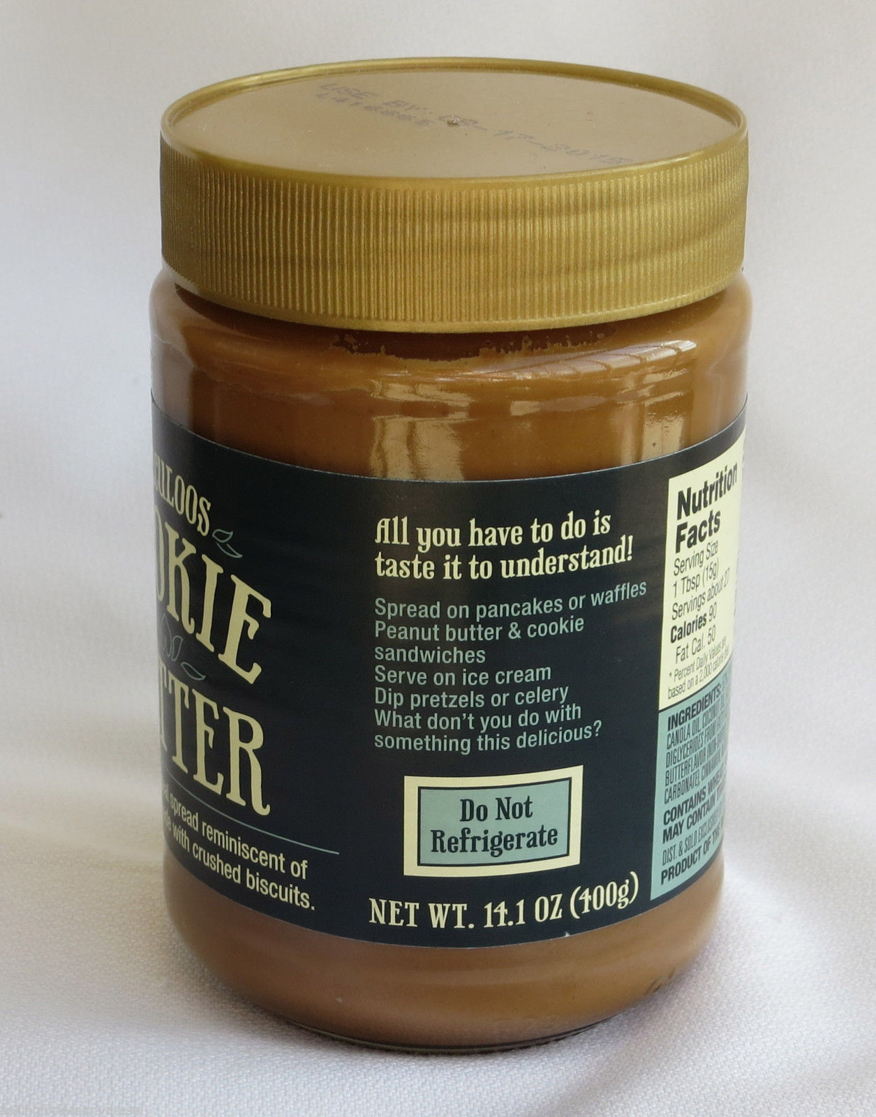 TRADER JOES JOE'S SPECULOOS COOKIE BUTTER TOTAL 14.1 oz FRESH Food